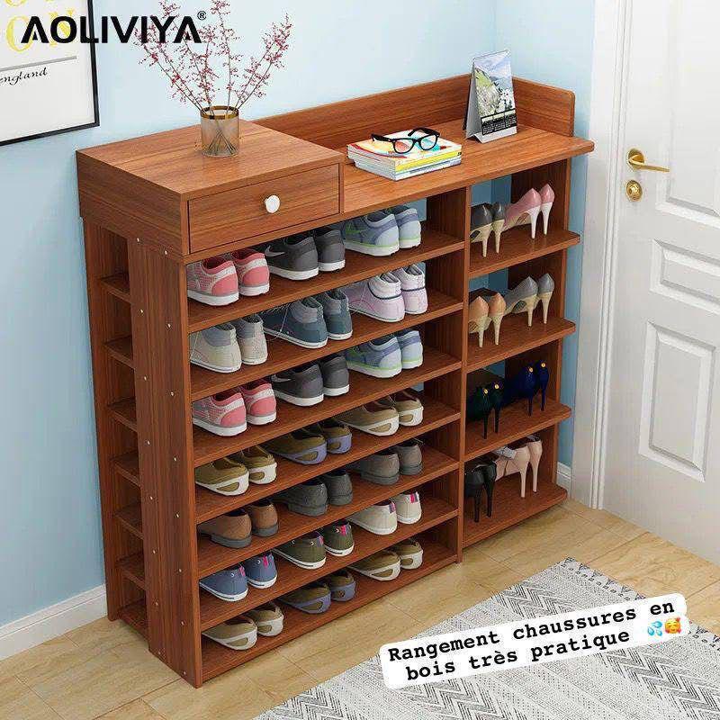 Rangement chaussures en bois