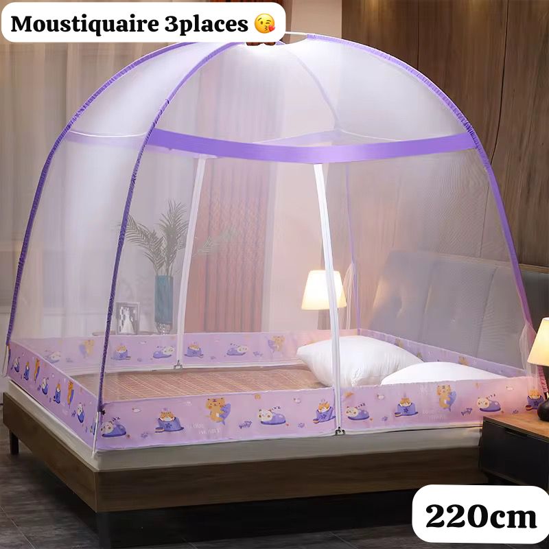 Moustiquaire pliable 3 places