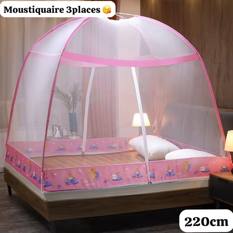 Moustiquaire pliable 3 places