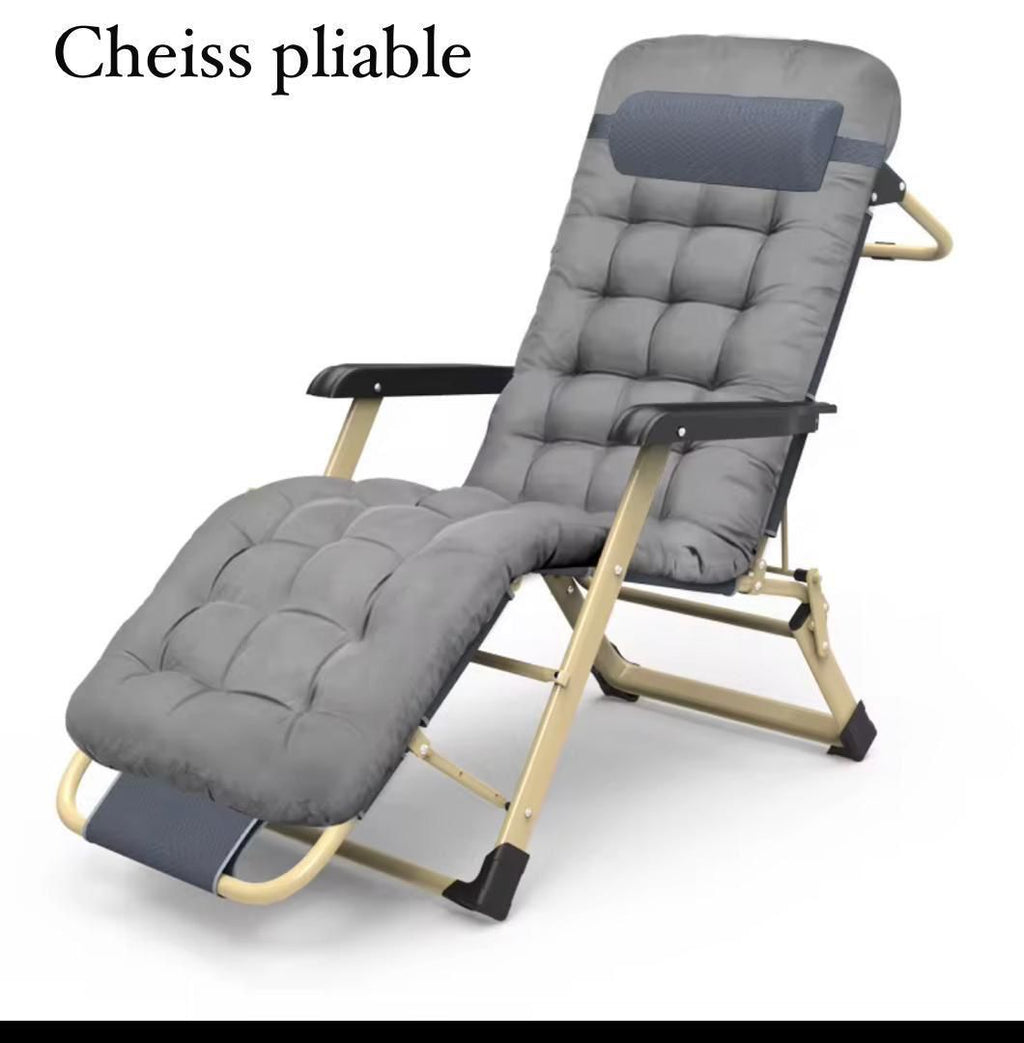 Chaise pliante avec housse