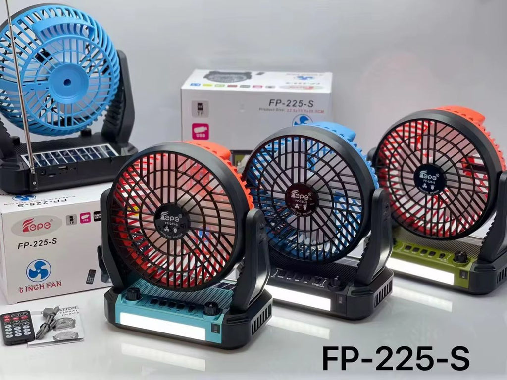 Ventilateurs complet +Radio+ouffeurs+lampe laide