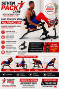 💪 Seven Pack Care – Le Banc de Musculation Multifonction pour un Corps en Pleine Forme !