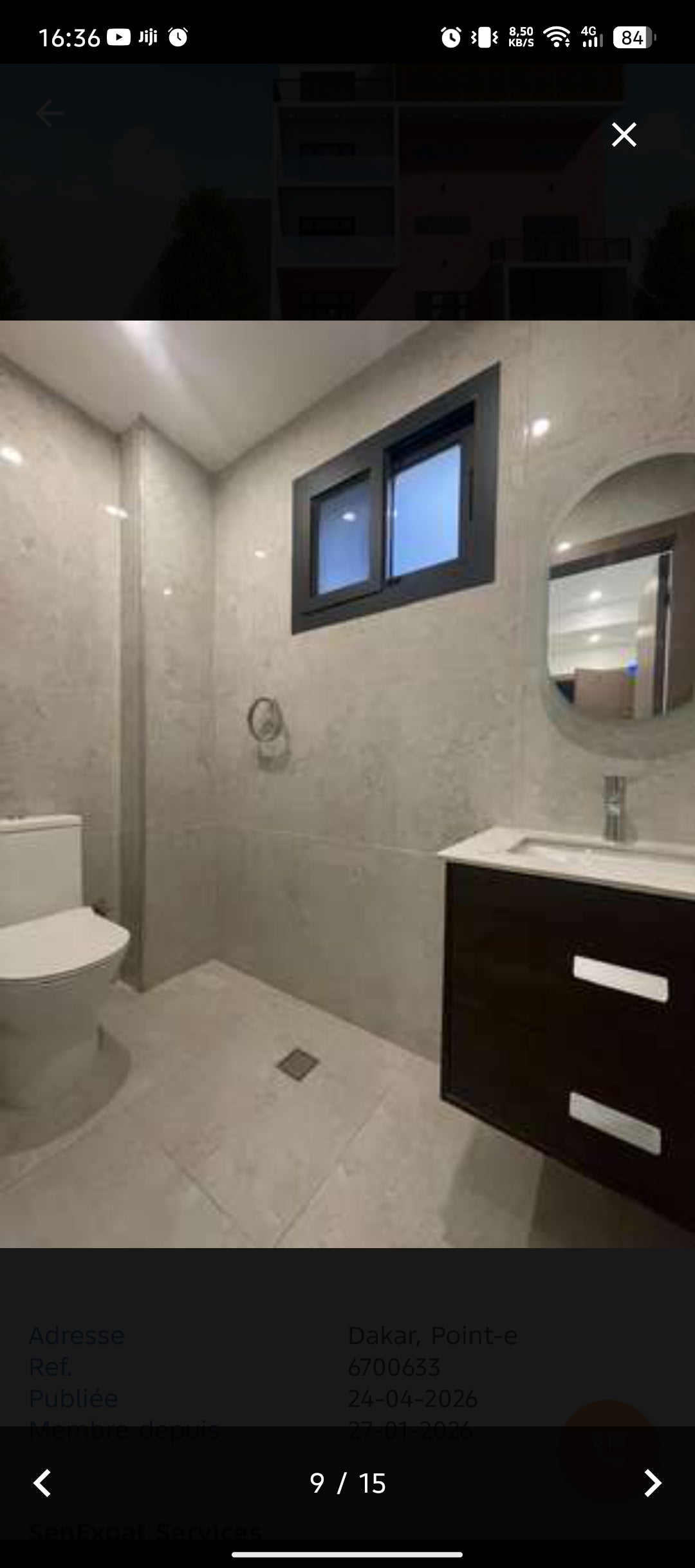 Immeuble à vendre – Point E (à proximité de la police)
Idéalement situé au Point E, à proximité immédiate de la police, cet immeuble représente une excellente opportunité d’investissement.
 Prix de vente : 2 FCFA
(Légèrement négociable jusqu’à 1 FCFA)
 Re