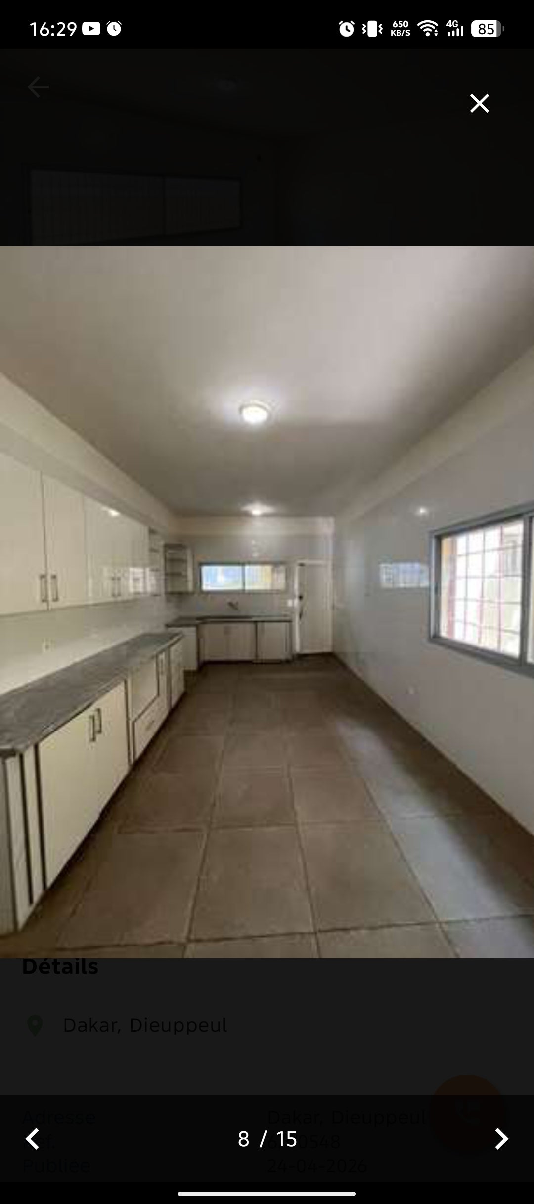 Villa R+1 à vendre – Point E (location possible)
Située dans le quartier prisé de Point E, cette belle villa R+1 offre un cadre de vie confortable et fonctionnel.
 Au rez-de-chaussée :
Un séjour spacieux
Une cuisine avec rangements
Une buanderie
Une dépen