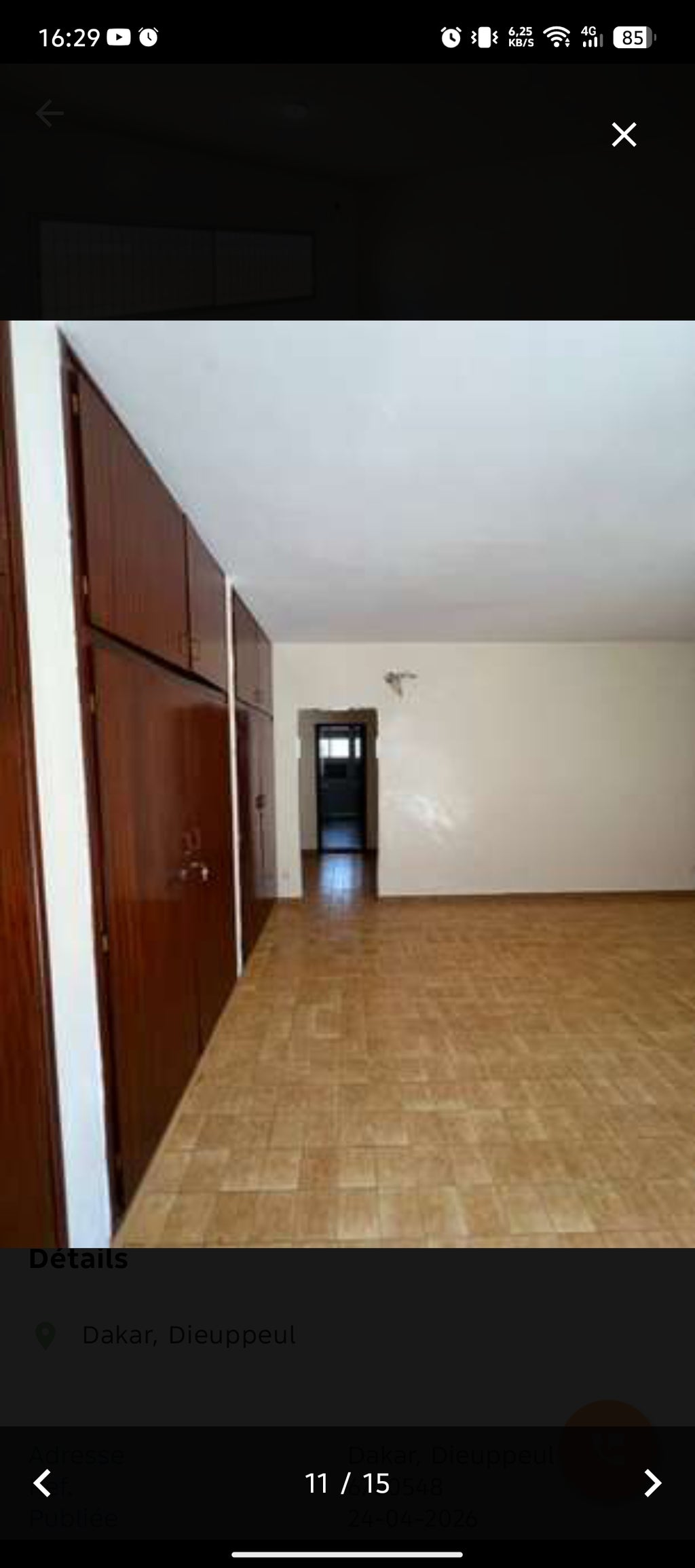 Villa R+1 à vendre – Point E (location possible)
Située dans le quartier prisé de Point E, cette belle villa R+1 offre un cadre de vie confortable et fonctionnel.
 Au rez-de-chaussée :
Un séjour spacieux
Une cuisine avec rangements
Une buanderie
Une dépen