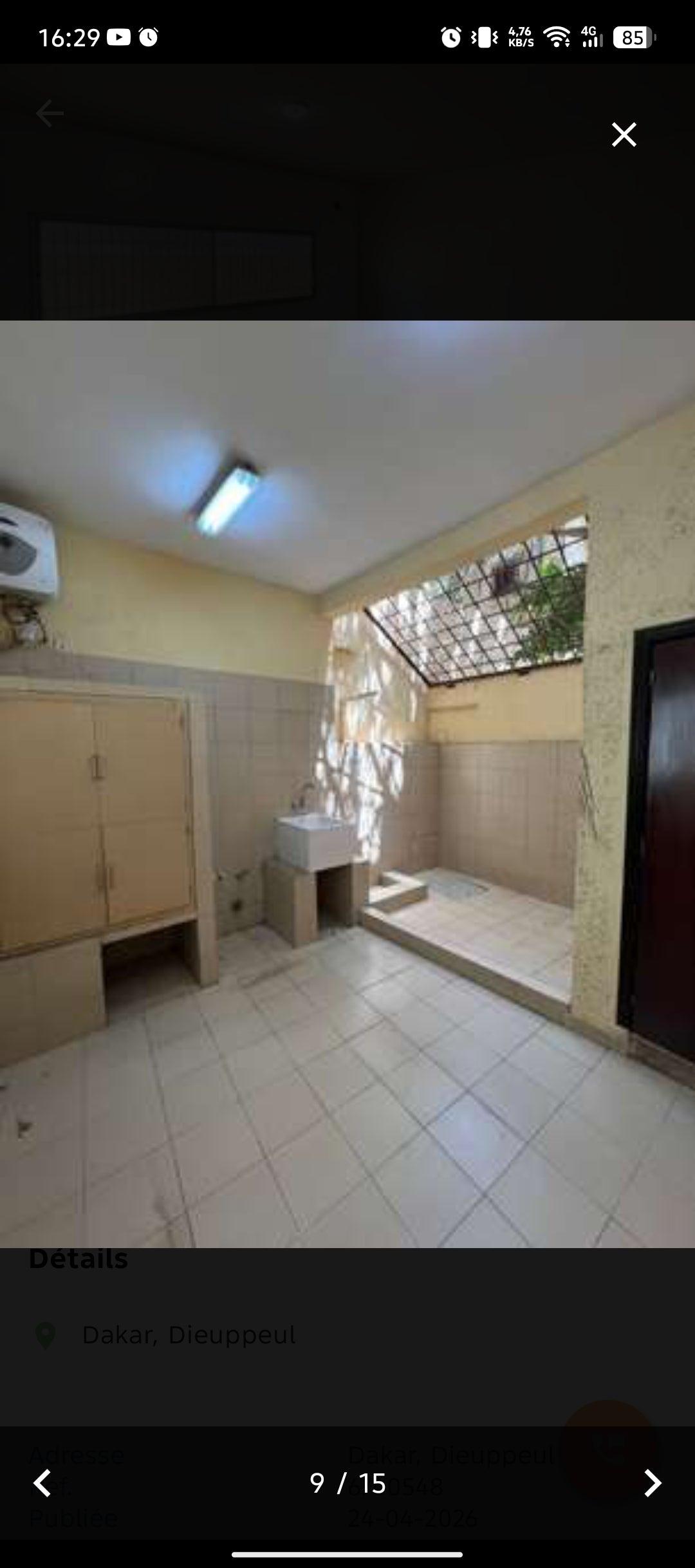 Villa R+1 à vendre – Point E (location possible)
Située dans le quartier prisé de Point E, cette belle villa R+1 offre un cadre de vie confortable et fonctionnel.
 Au rez-de-chaussée :
Un séjour spacieux
Une cuisine avec rangements
Une buanderie
Une dépen