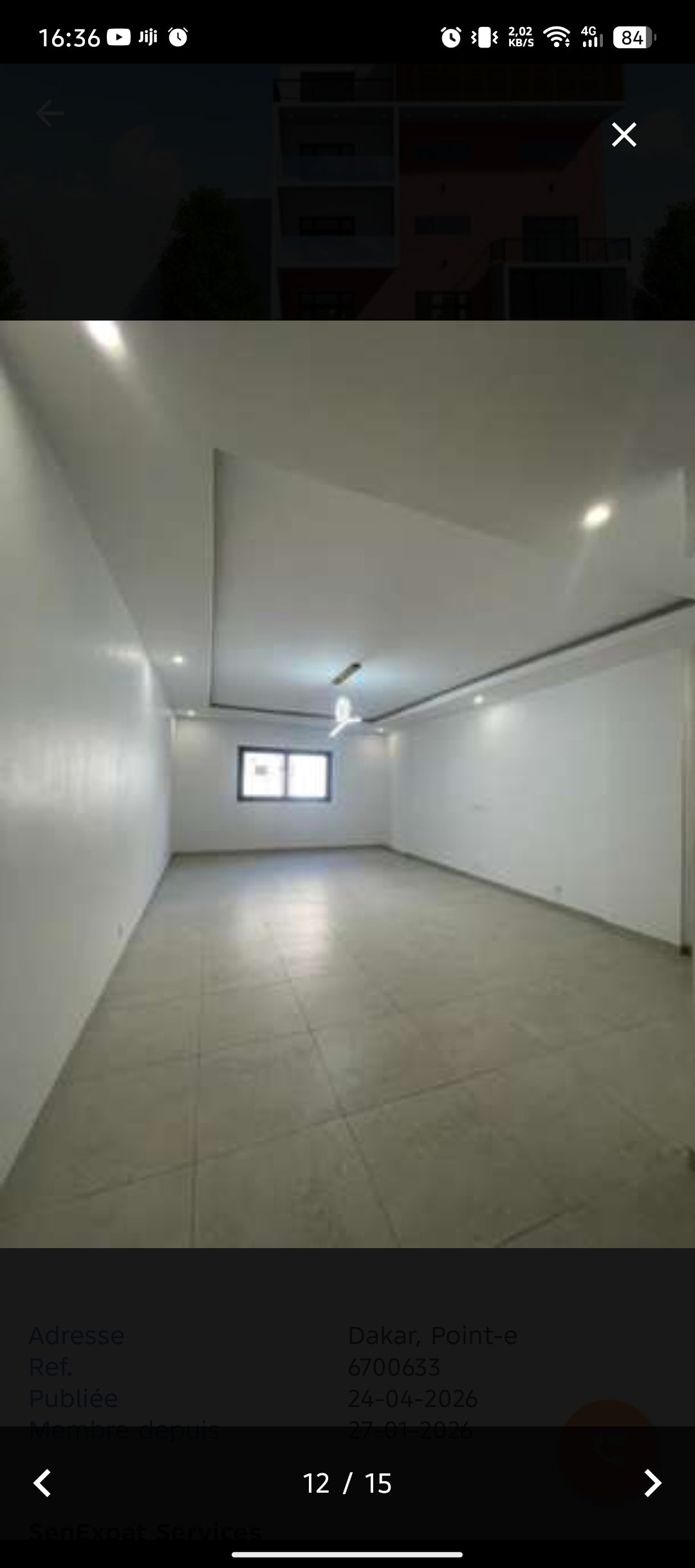 Immeuble à vendre – Point E (à proximité de la police)
Idéalement situé au Point E, à proximité immédiate de la police, cet immeuble représente une excellente opportunité d’investissement.
 Prix de vente : 2 FCFA
(Légèrement négociable jusqu’à 1 FCFA)
 Re