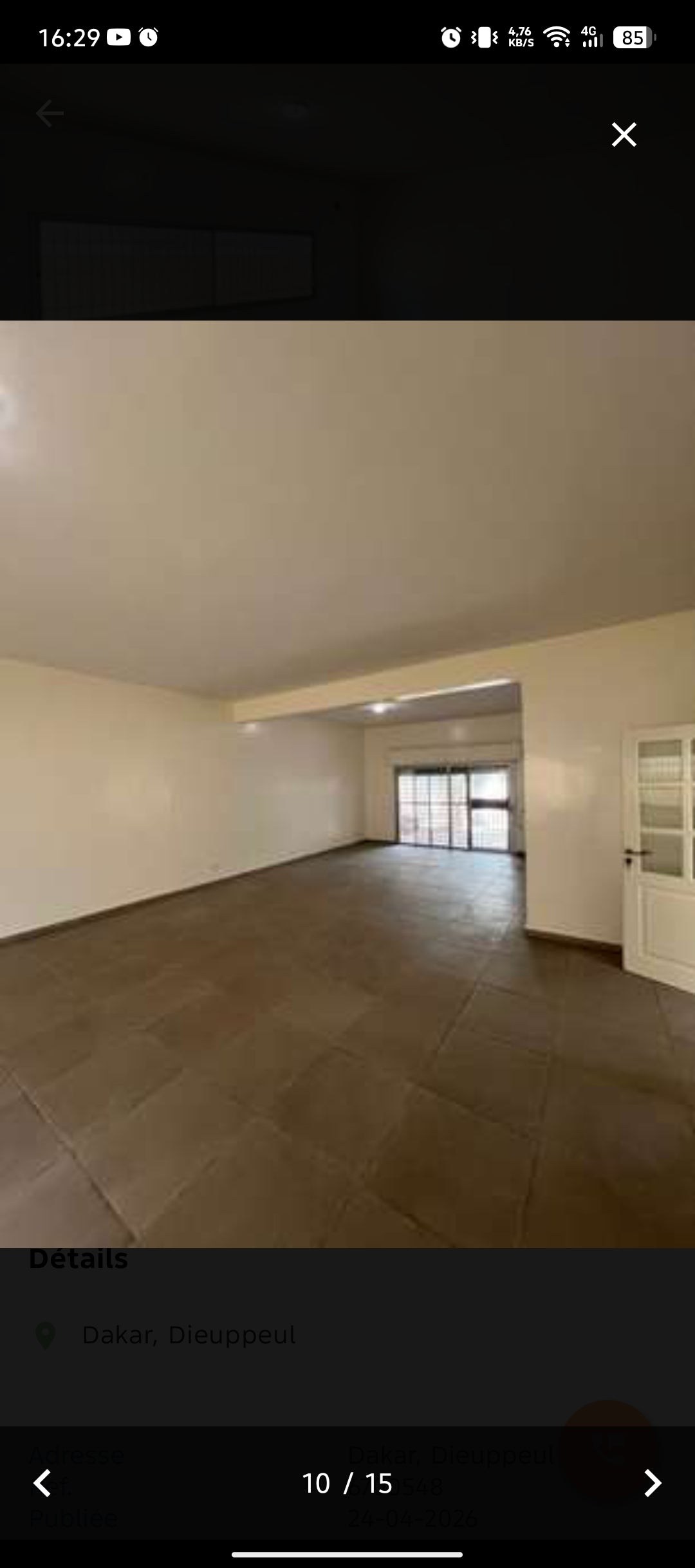 Villa R+1 à vendre – Point E (location possible)
Située dans le quartier prisé de Point E, cette belle villa R+1 offre un cadre de vie confortable et fonctionnel.
 Au rez-de-chaussée :
Un séjour spacieux
Une cuisine avec rangements
Une buanderie
Une dépen